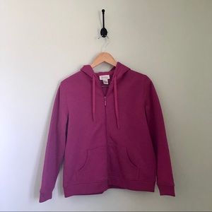 Pink Zip-up Hoodie